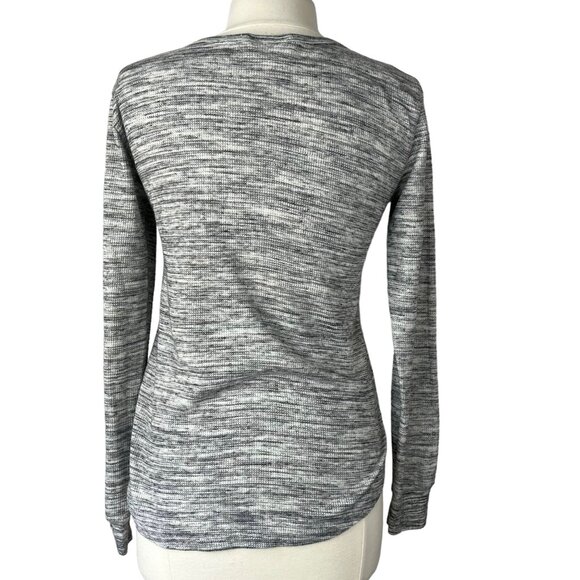 Bobbie Brooks Womens Sleep Top Thermal Gray Size Large - Picture 2 of 6